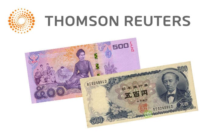 Japanese Yen And Thai Baht Crosses Added To Thomson Reuters Matching - 