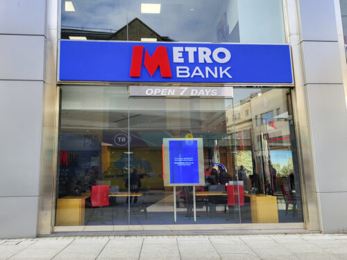FIN LP Metro Bank Grappling For Funds Ahead Of The Opening Bell On Monday 5296693692iStock 1447859704 500x375 